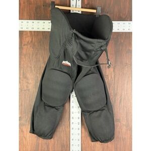 Schutt Pants Football Practice Padded‎ Belted Integrated Black Youth Size XL